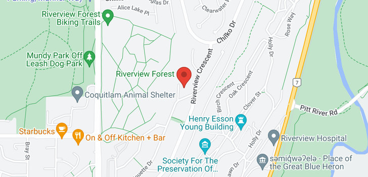 map of 501 ALOUETTE DRIVE